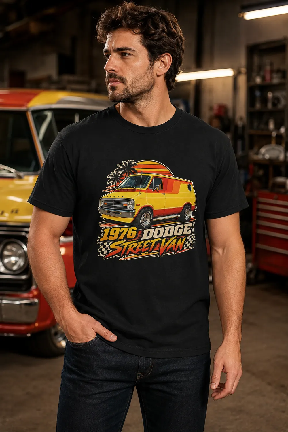 1976 Dodge Street Van Shirt