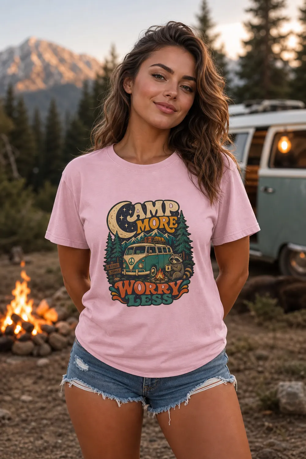Camp More Worry Less Shirt