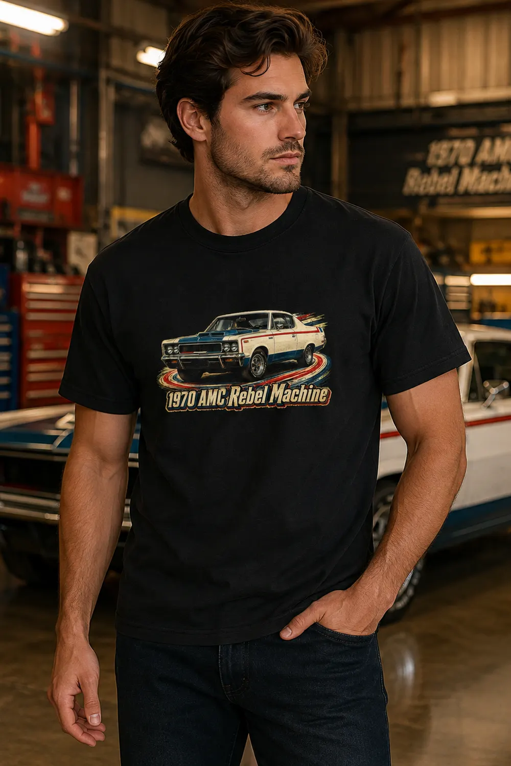 1970 AMC Rebel Machine Shirt