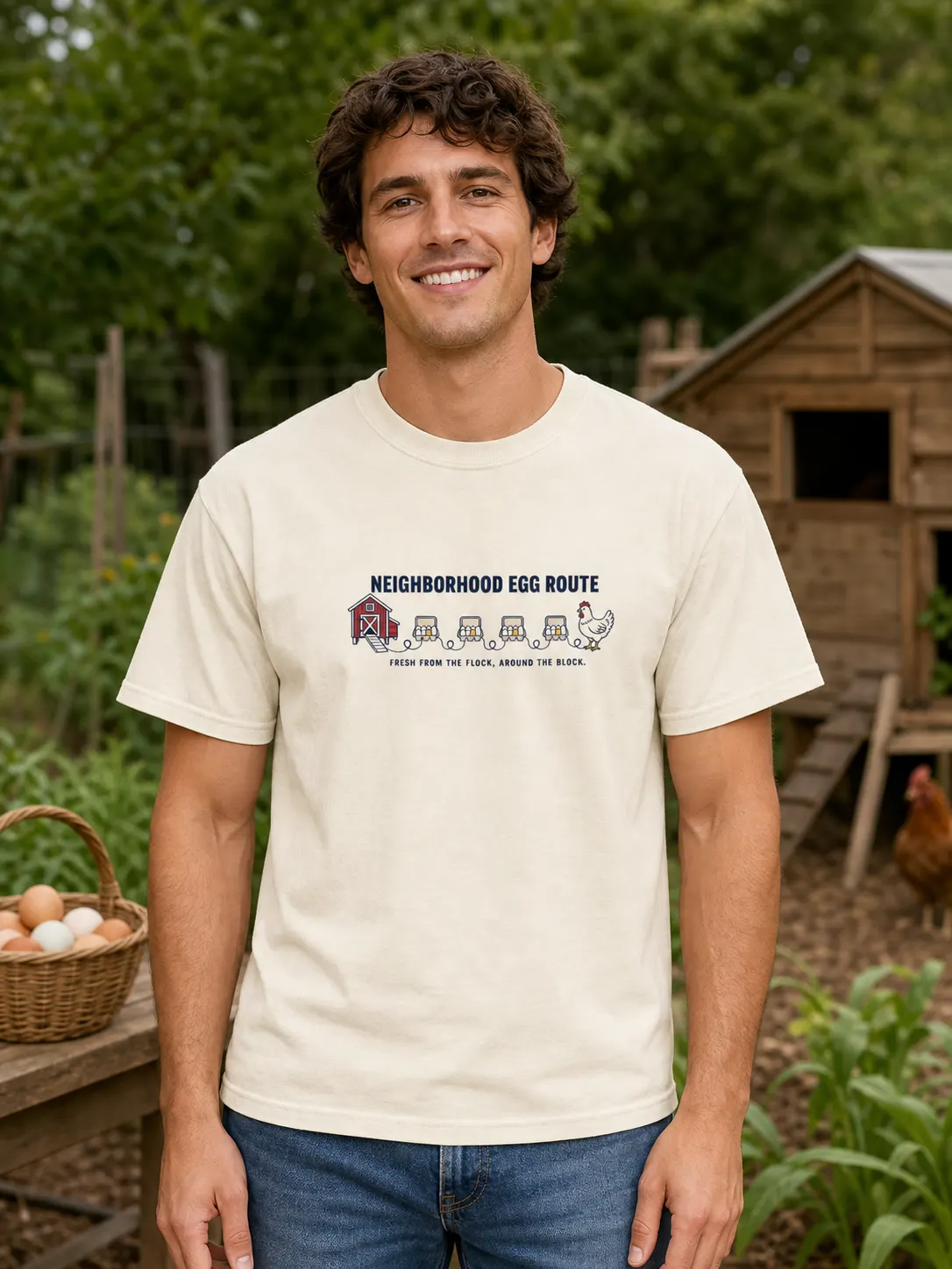 Neighborhood Egg Route Shirt