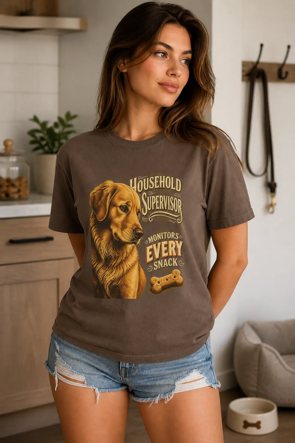 Household Supervisor Dog Shirt