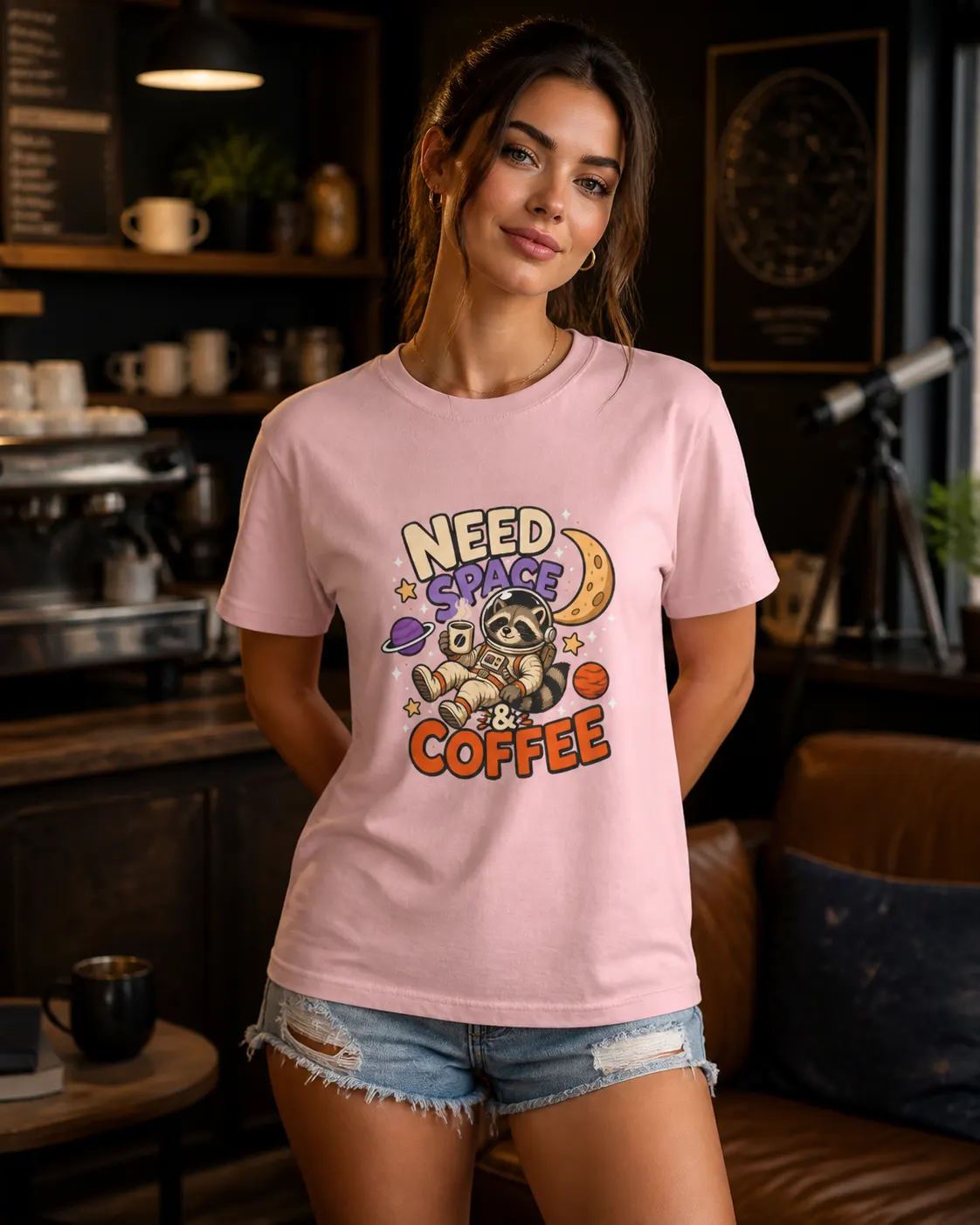 Need Space & Coffee Shirt