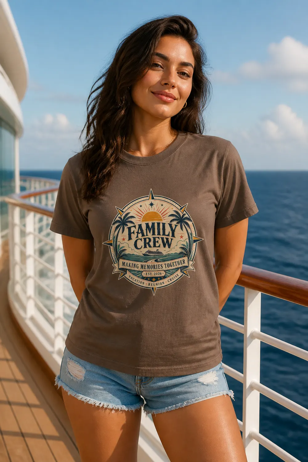 Family Crew Tropical Cruise Vacation Shirt