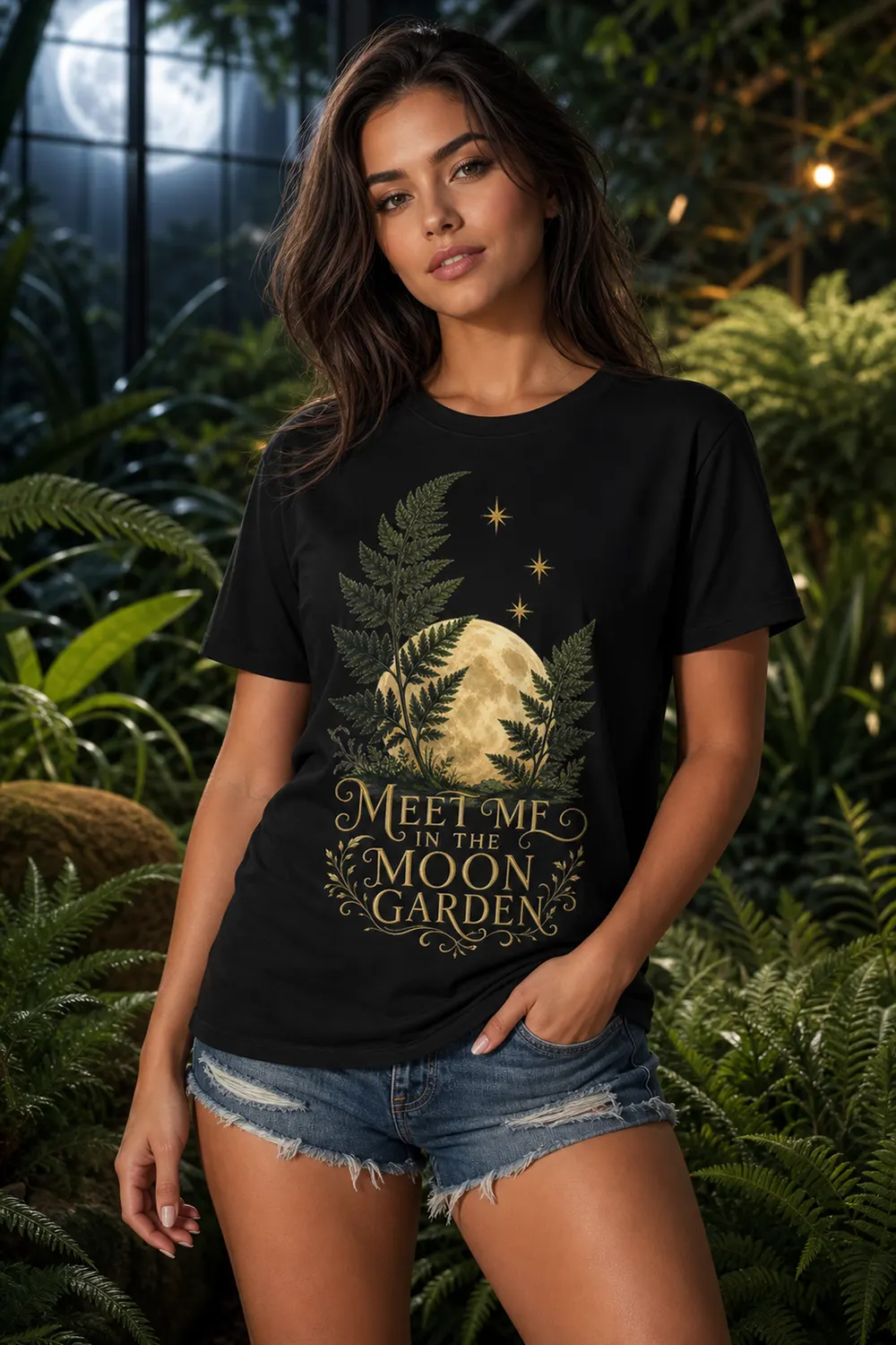 Meet Me in the Moon Garden Shirt