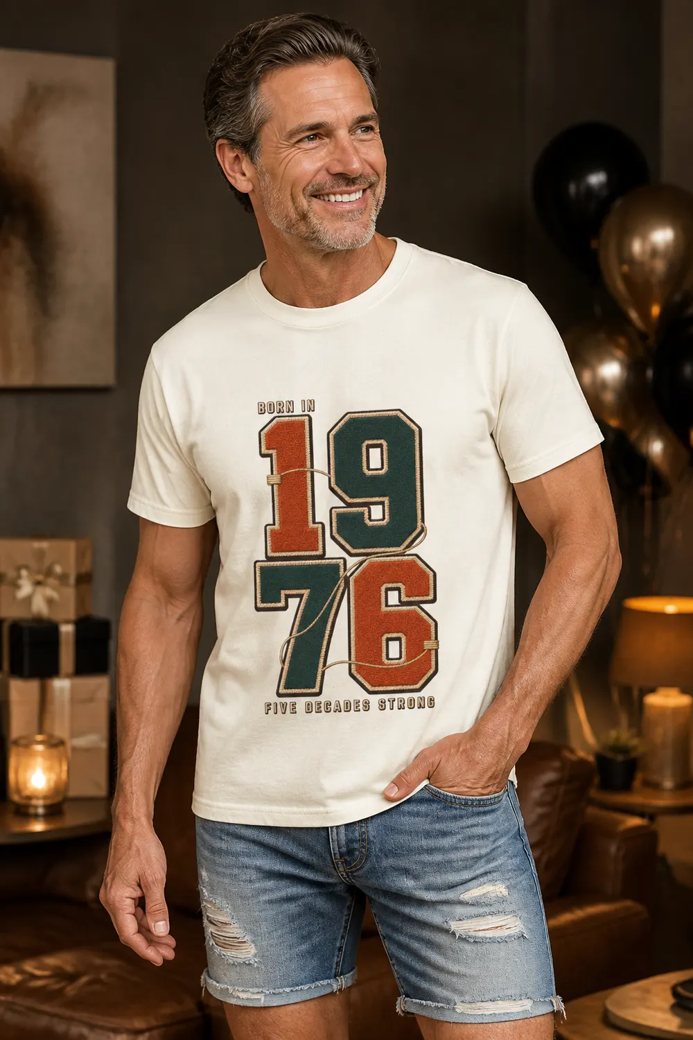 Born in 1976 50th Birthday Shirt