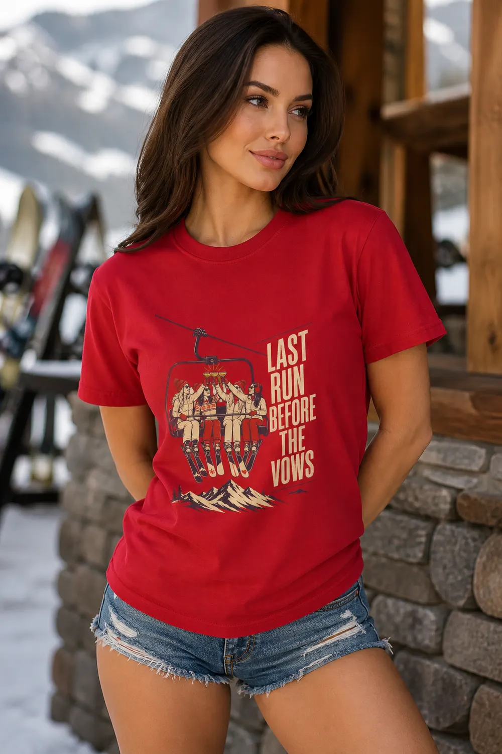 Ski Bachelorette Shirt