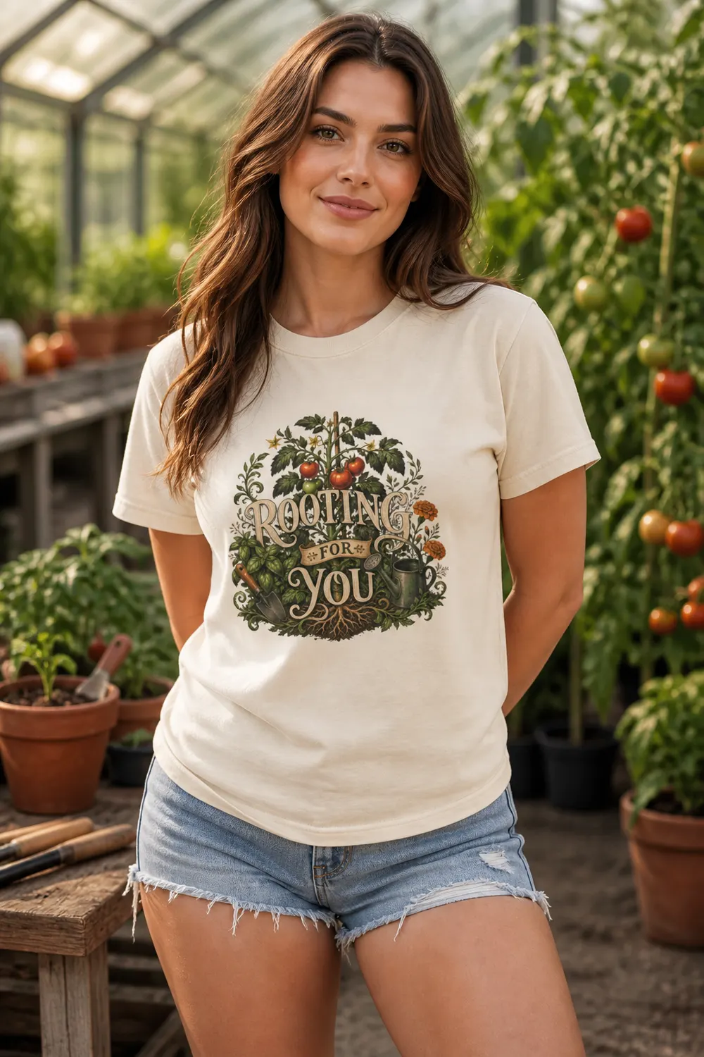Rooting for You Gardener Shirt