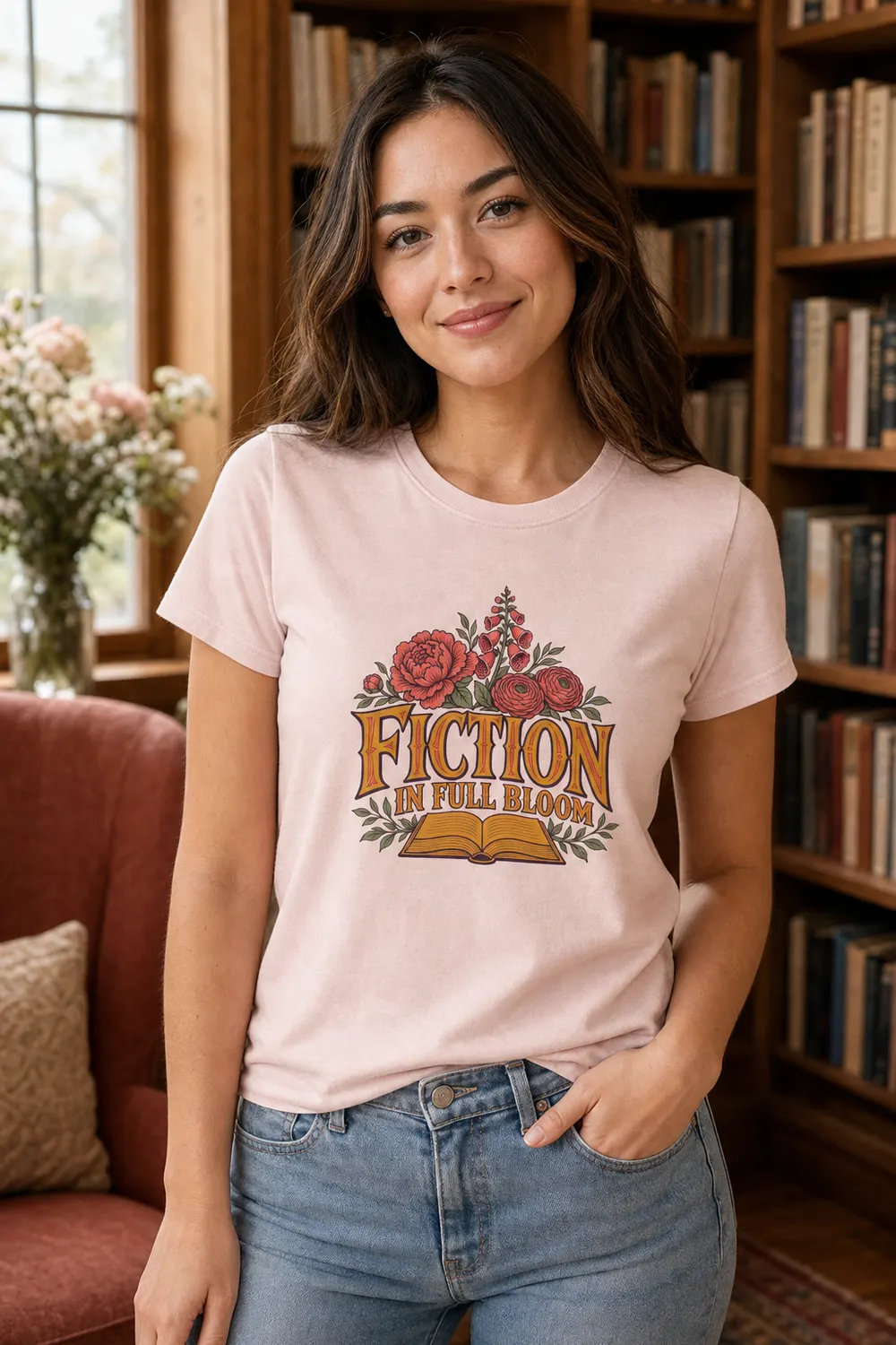 Fiction in Full Bloom Shirt