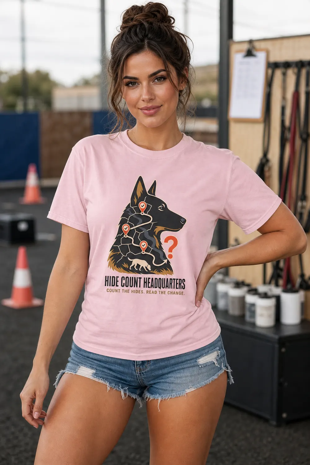 Hide Count Headquarters Scent Work Tee