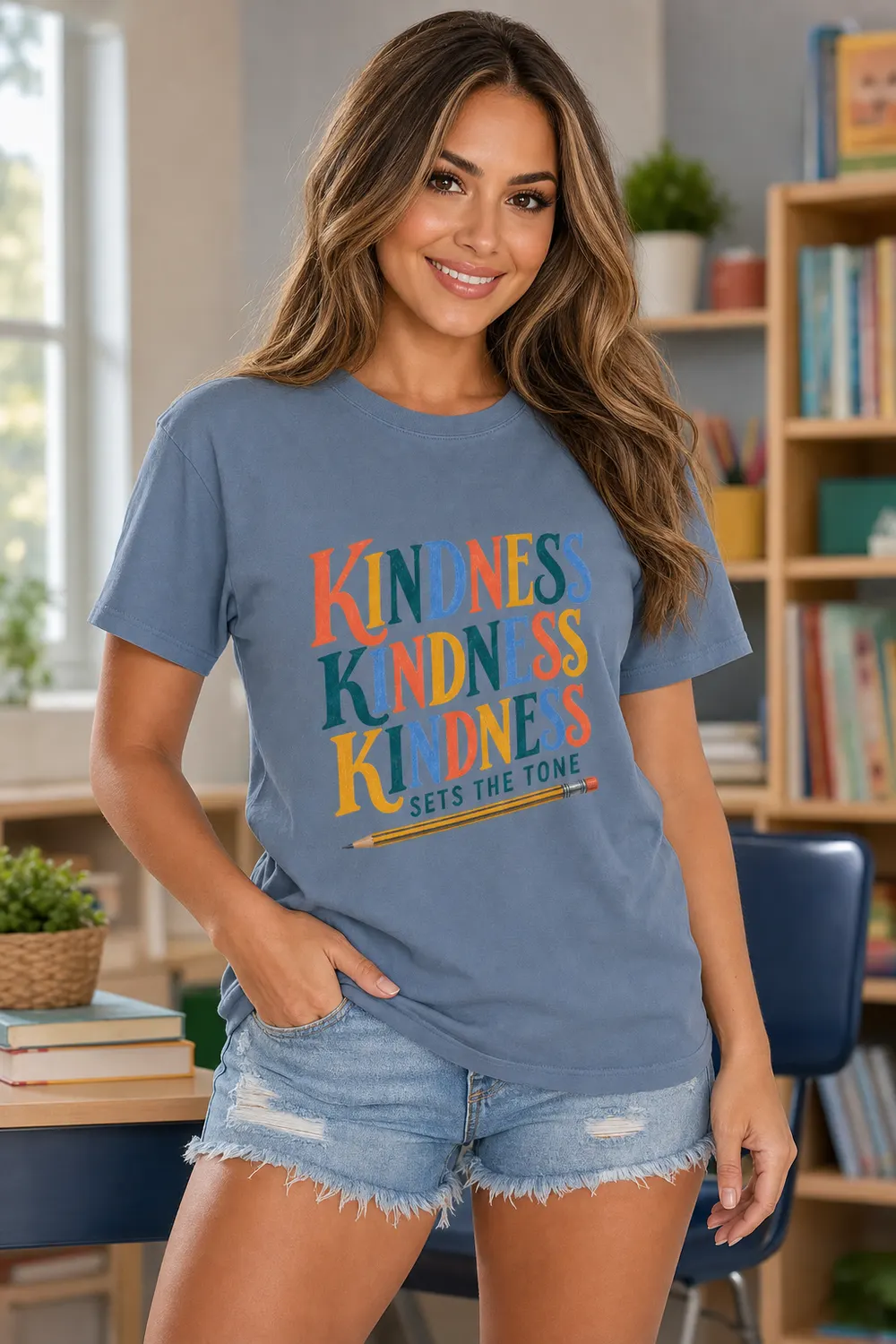 Kindness Sets the Tone Teacher Shirt