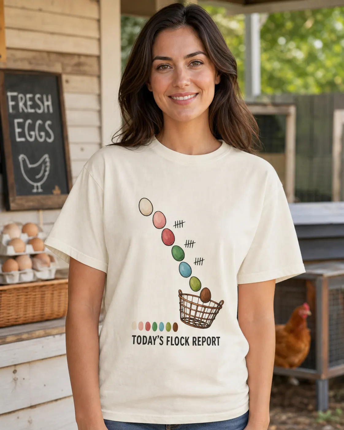 Egg Basket Census Shirt