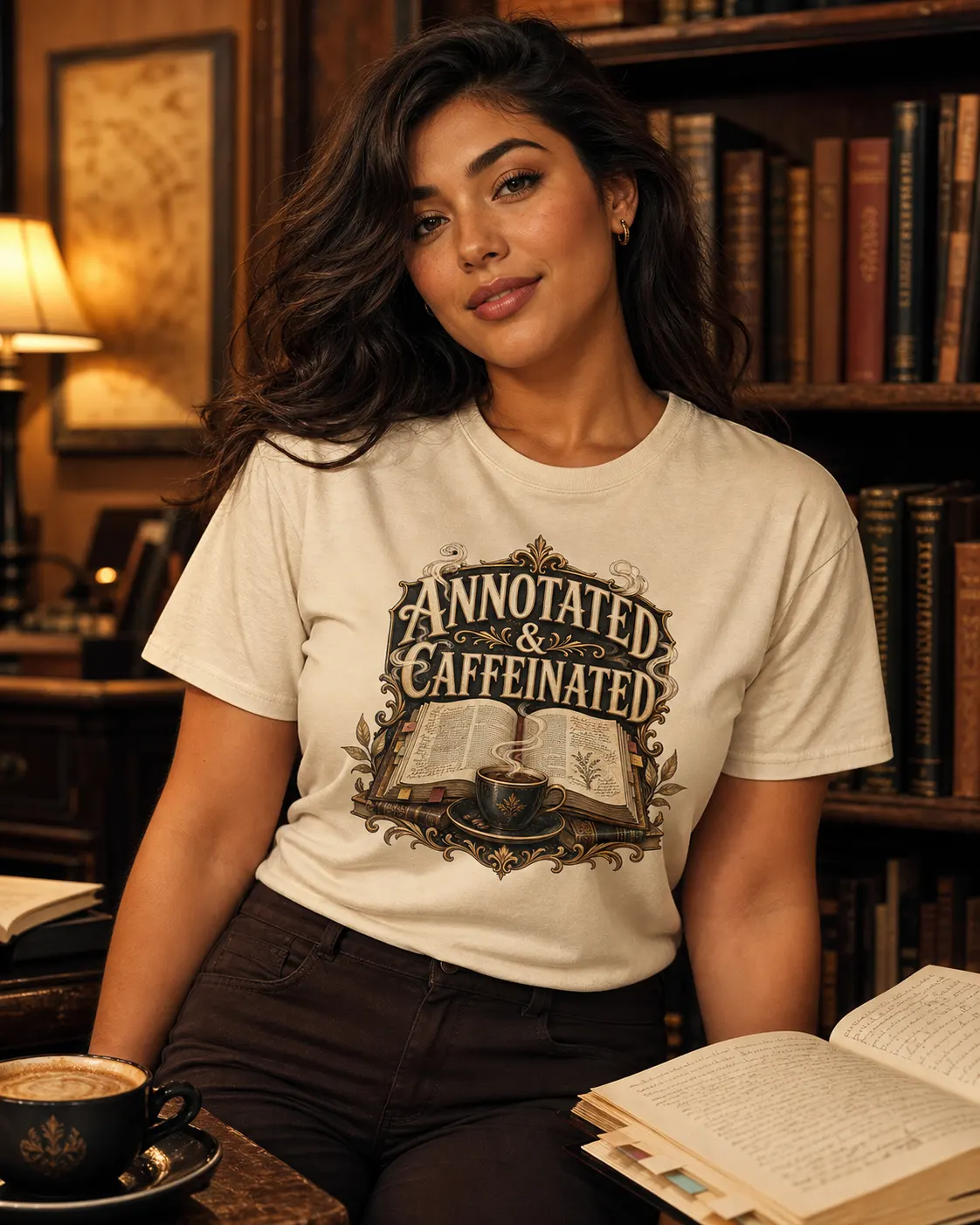 Annotated and Caffeinated Shirt