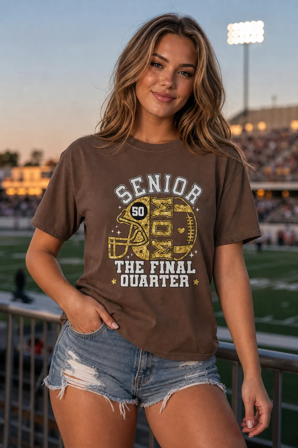 Senior Football Mom Shirt