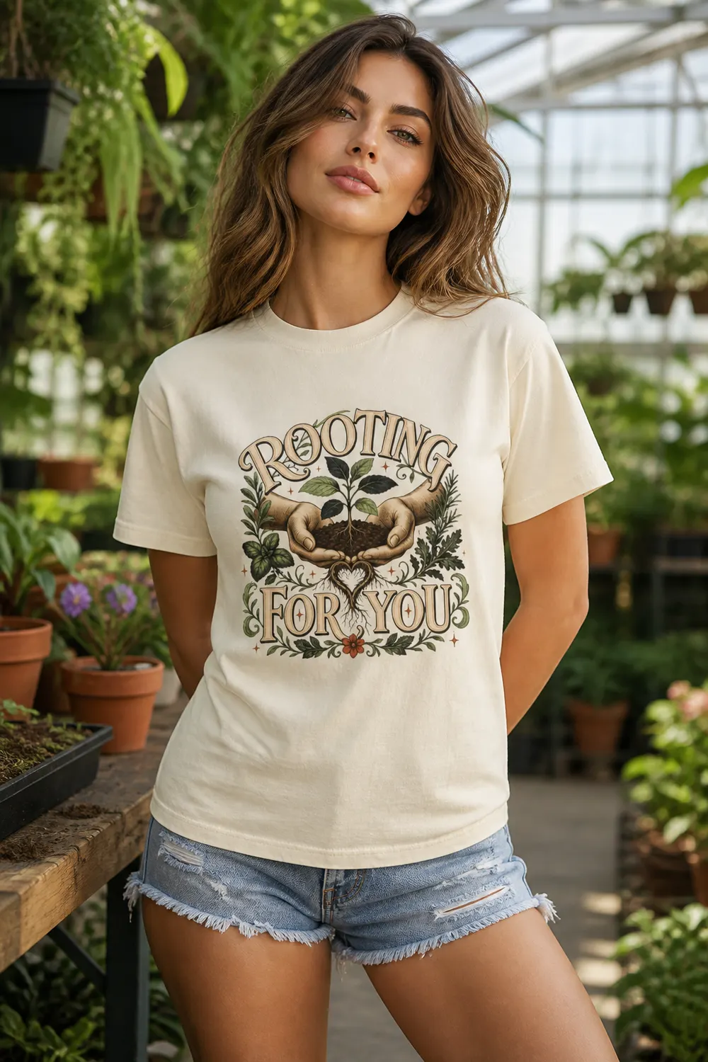 Rooting for You Gardener Shirt